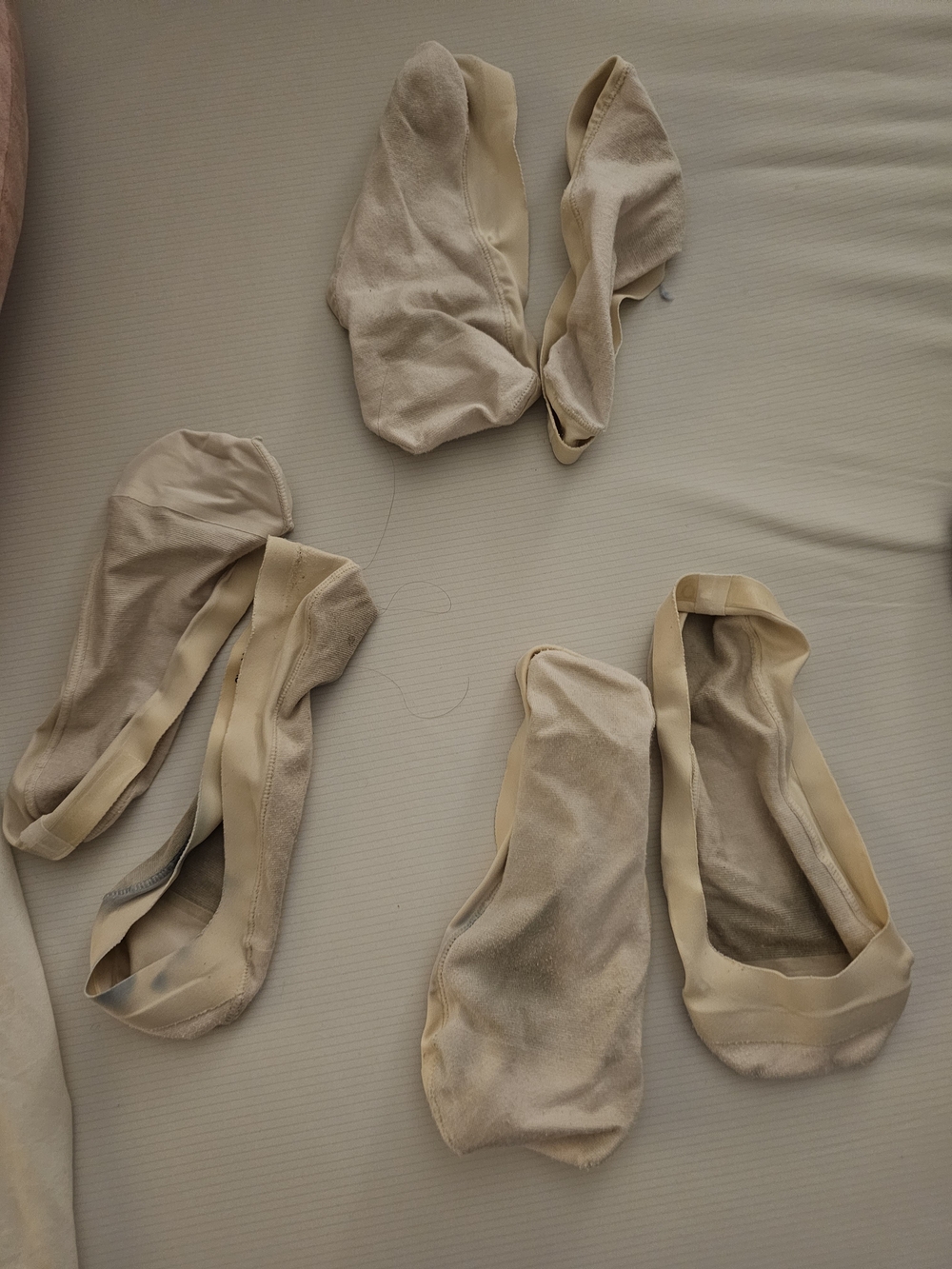 No-Show Ondo Socks - Beige